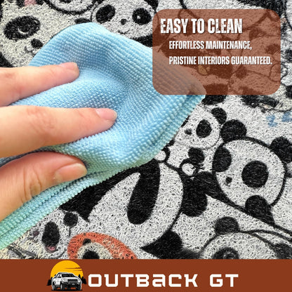 Panda Car Floor Mats for Hyundai Kona 2017-2023 Full Set | AU Made | Carpet RHD