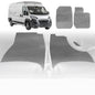6D Diamond Car Floor Mats for FIAT Ducato 2006-Current-Front Set-Grey-Outback GT