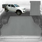 6D Diamond Ute Tub Mat for Mitsubishi Triton Double Cab (ML) 2006-2009 (with Spray On Liner or No Liner) - Grey