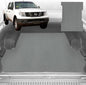 6D Diamond Ute Tub Mat for Nissan Navara (D40-RX) 2005-2015 (with Spray On Liner or No Liner) - Grey