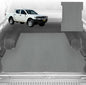 6D Diamond Ute Tub Mat for Mitsubishi Triton Double Cab (MN) 2009-2015 (with Spray On Liner or No Liner) - Grey