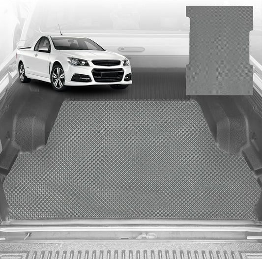 6D Diamond Ute Tub Mat for Holden Commodore Ute Single Cab (VE VF) 2007-2017 - Grey