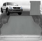 6D Diamond Ute Tub Mat for Holden Rodeo Single Cab 2003-2008 (with Spray On Liner or No Liner) - Grey