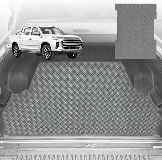 6D Diamond Ute Tub Mat for LDV T60 Max T60 Pro 2017-Current (with Spray on Liner or no Liner) - Grey