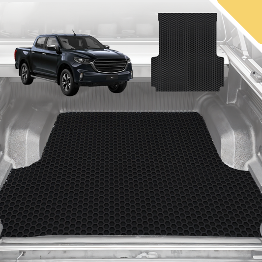 Outback GT 6D Pro Ute Tub Mat for Mazda BT-50 Dual Cab (TF) 2020-Current (With spray on Liner or no Liner) - Black