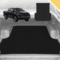 Outback GT 6D Pro Ute Tub Mat for Mazda BT-50 Dual Cab (TF) 2020-Current (With spray on Liner or no Liner) - Black
