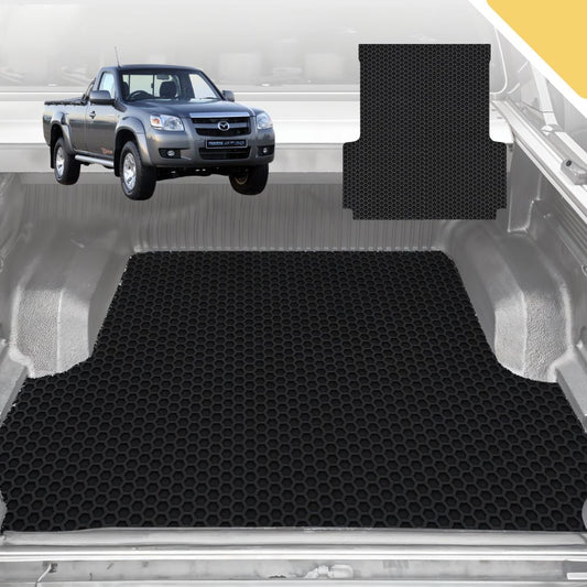 Outback GT 6D Pro Ute Tub Mat for Mazda BT-50 (J97M) Single Cab 2006-2011 (With Spray On Liner or No Liner)- Black