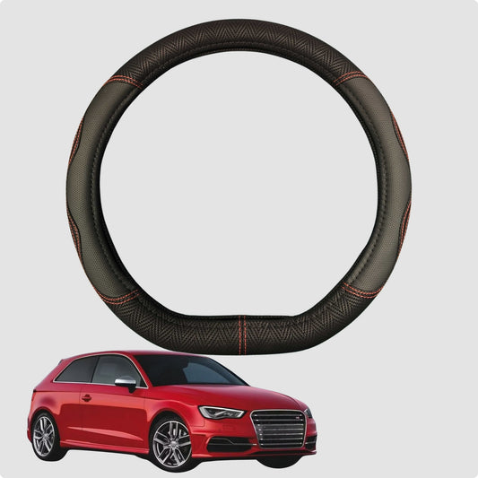 Steering Wheel Cover for Audi A3 S3 RS3 2003-2013 (8P) 38CM | D-Shape