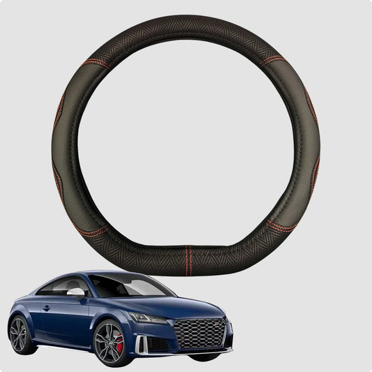 Steering Wheel Cover for Audi TT TTS TTRS 2014-Current (Coupe) 38CM | Circle