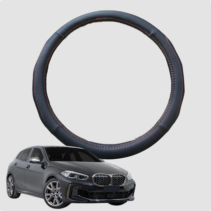 Steering Wheel Cover for BMW 3 Series 2011-2018 38CM Leather | Circle