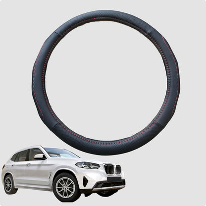 Steering Wheel Cover for BMW X3 2018-Current 38CM Leather |  Circle