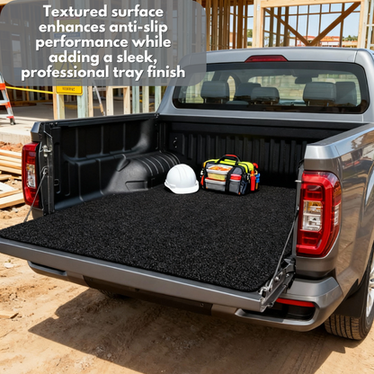 Honeycomb UTE Tub Mat Tray Liner for VolksWagen Amarok Dual Cab 2010 - 2022 2H, 2H Facelift - Black