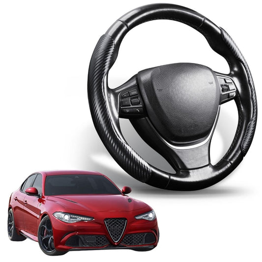 Segmented Steering Wheel Cover for Alfa Romeo Giulia 2016 - Current (952)