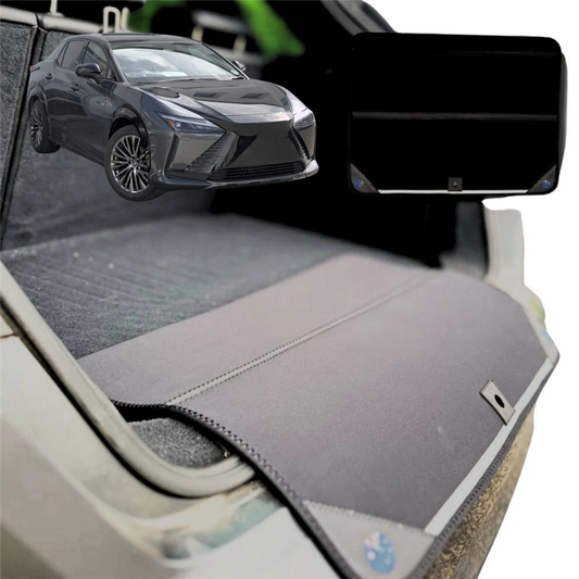 Rear Cargo Boot Bumper Protector for Lexus RZ 2023 - Current (EB10) - XL (98 x 55) - Black