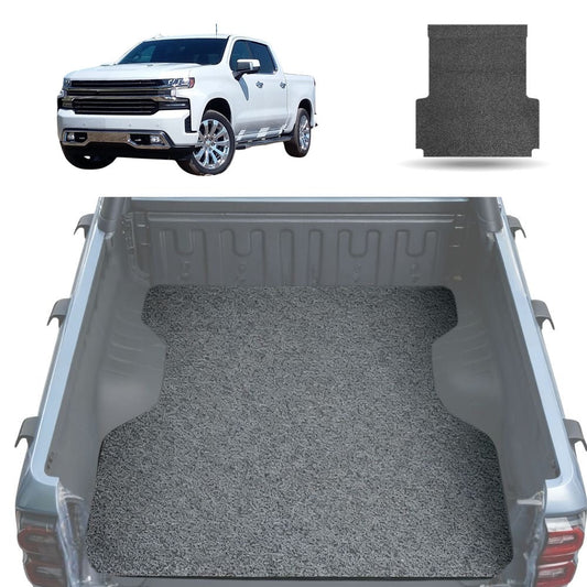 Honeycomb UTE Tub Mat Tray Liner for Chevrolet Silverado 2019 - Current (GMT T1XX) - Grey
