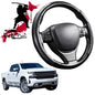 Black Samurai Segmented Steering Wheel Cover for Chevrolet Silverado 2019 - Current (GMT T1XX)