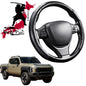 Black Samurai Segmented Steering Wheel Cover for Kia Tasman 2025 - Current