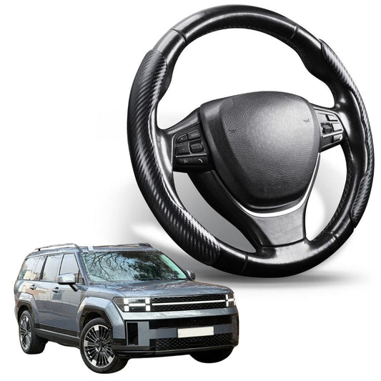 Segmented Steering Wheel Cover for Hyundai Santa Fe Hybrid 2024 - Current (6 Seater)