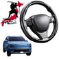 Black Samurai Segmented Steering Wheel Cover for Kia EV5 2025 - Current
