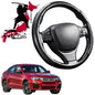 Black Samurai Segmented Steering Wheel Cover for BMW X4 2014 - 2018  (F26)