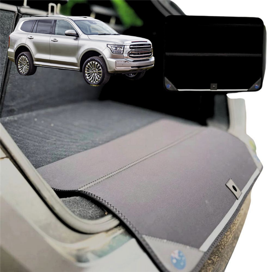 Rear Cargo Boot Bumper Protector for GWM Haval Tank 500 2024 - Current - XL (98 x 55) - Black