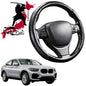 Black Samurai Segmented Steering Wheel Cover for BMW X4 2018 - Current (G02)