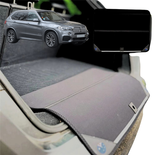 Rear Cargo Boot Bumper Protector for BMW X5 2013 - 2018 (F15 F85) - XL (98 x 55) - Black