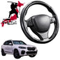 Black Samurai Segmented Steering Wheel Cover for BMW X5 2018 - Current (G05)