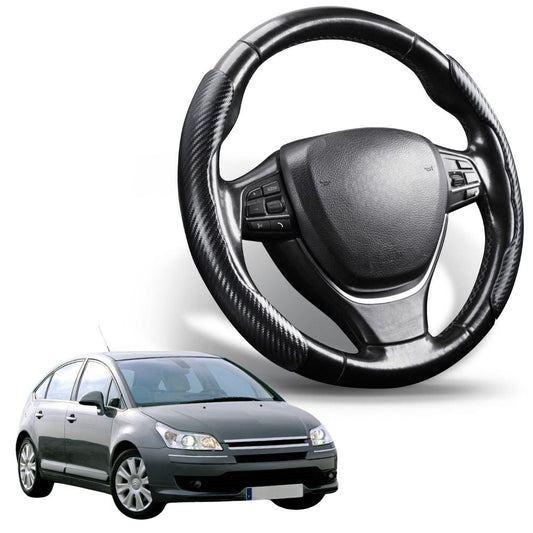 Segmented Steering Wheel Cover for Citroen C4 2004 - 2010