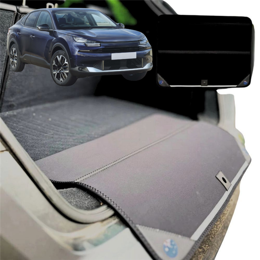 Rear Cargo Boot Bumper Protector for Citroen C4 2021 - Current (C41) - XL (98 x 55) - Black