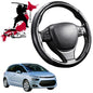 Black Samurai Segmented Steering Wheel Cover for Citroen C4 Picasso (5-Seater) 2013 - 2022