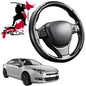 Black Samurai Segmented Steering Wheel Cover for Citroen C5 2007 - 2017 (RD/TD)