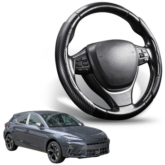 Segmented Steering Wheel Cover for Cupra Leon 2020 - Current Mk4 (KL1/KL8)