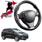 Black Samurai Segmented Steering Wheel Cover for Ford Escape 2013 - 2019 ZG