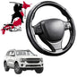 Black Samurai Segmented Steering Wheel Cover for Ford Everest 2022 - Current UA