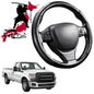 Black Samurai Segmented Steering Wheel Cover for Ford F-250 2011 - 2016