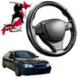 Black Samurai Segmented Steering Wheel Cover for Ford Falcon 2002 - 2008 (BA BF)