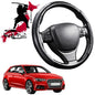 Black Samurai Segmented Steering Wheel Cover for Audi A3 S3 RS3 2003 - 2013 (8P)