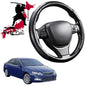 Black Samurai Segmented Steering Wheel Cover for Ford Falcon 2008 - 2014 (FG)