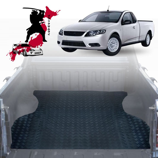 Black Samurai UTE Tub Mat Tray Liner for Ford Falcon 2008 - 2016 Ute Single Cab (FG, fit FPV models)