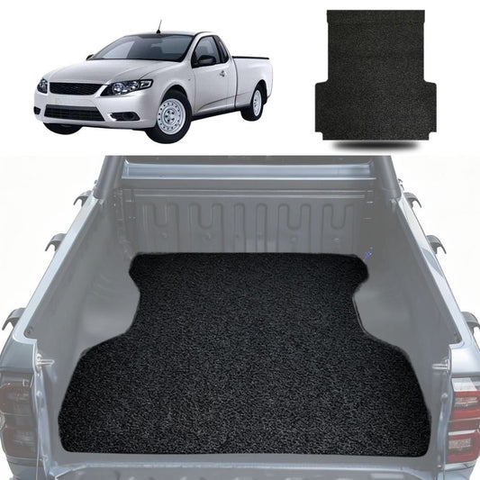 Honeycomb UTE Tub Mat Tray Liner for Ford Falcon 2008 - 2016 Ute Single Cab (FG, fit FPV models) - Black