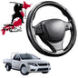 Black Samurai Segmented Steering Wheel Cover for Ford Falcon Ute 2008 - 2016 (Single Cab, FG)