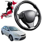 Black Samurai Segmented Steering Wheel Cover for Ford Focus 2005 - 2010 LS
