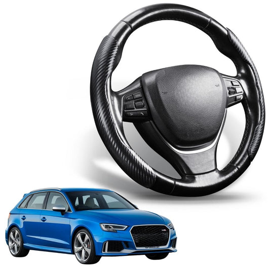 Segmented Steering Wheel Cover for Audi A3 S3 RS3 2013 - 2020
