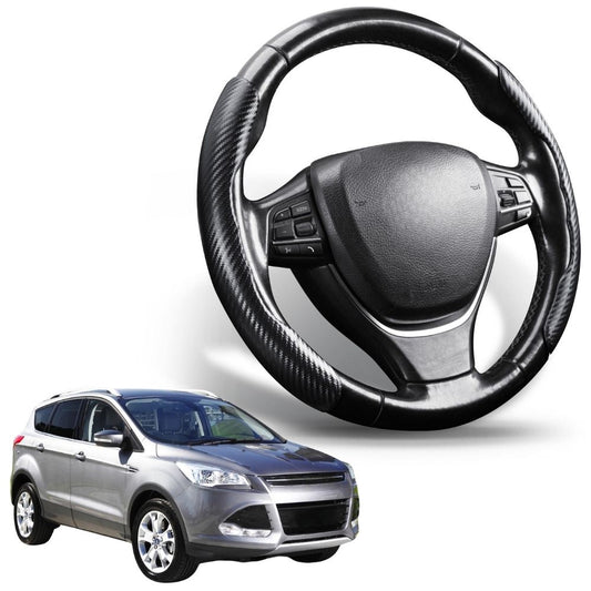 Segmented Steering Wheel Cover for Ford Kuga TF 2012 - 2016 TE