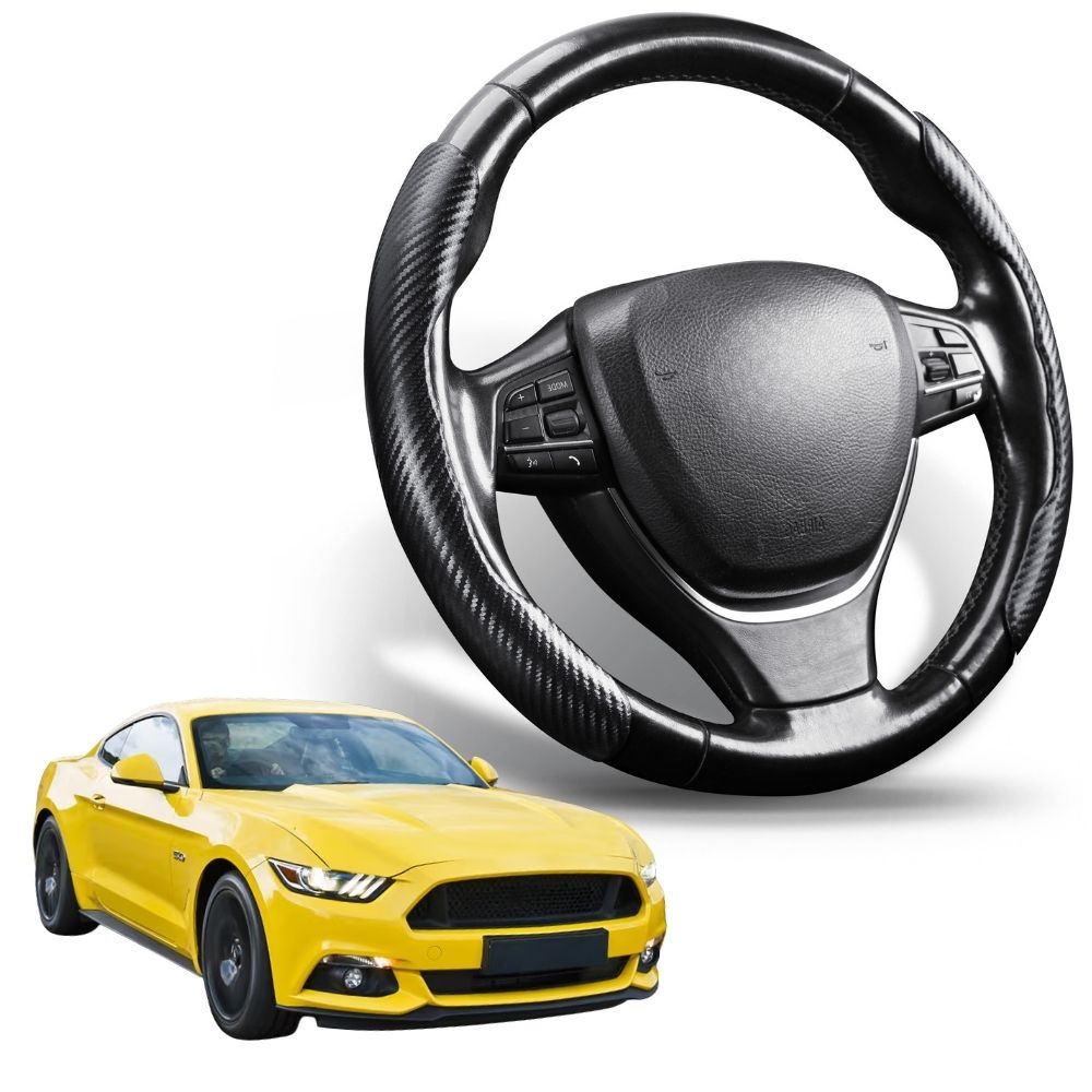 Segmented Steering Wheel Cover for Ford Mustang 2015 - 2024 (S550)