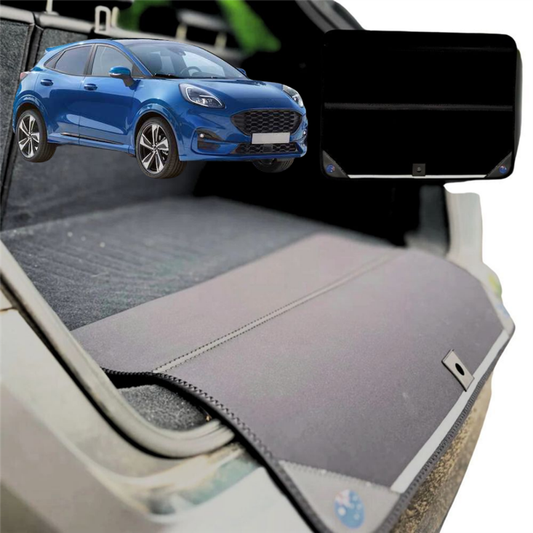 Rear Cargo Boot Bumper Protector for Ford Puma 2019 - Current JK - XL (98 x 55) - Black