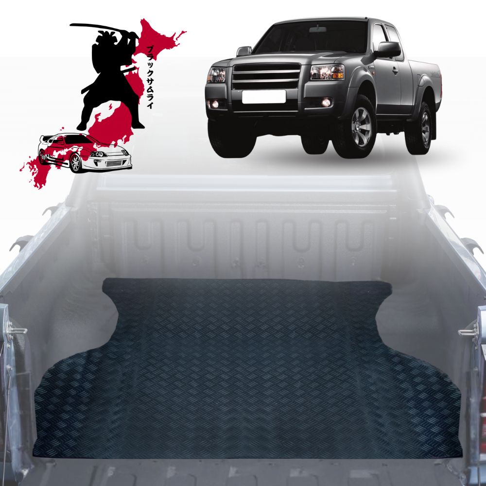 Black Samurai UTE Tub Mat Tray Liner for Ford Ranger 2006 - 2011 (PJ/PK)