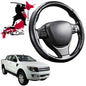 Black Samurai Segmented Steering Wheel Cover for Ford Ranger 2012 - 2015 (PX Dual Cab Ute)