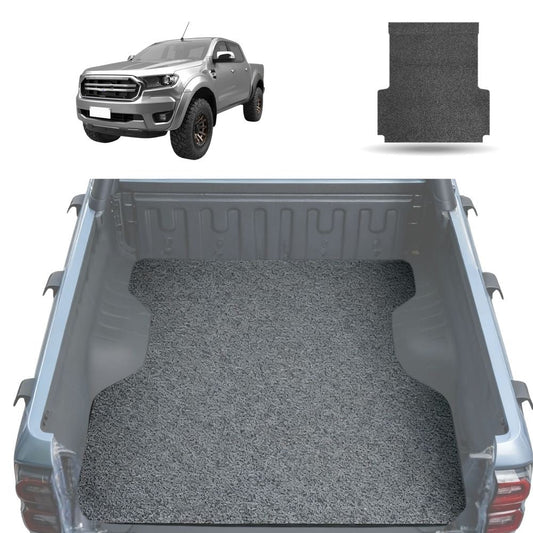 Honeycomb UTE Tub Mat Tray Liner for Ford Ranger 2018 - 2022 (PX3 Dual Cab Ute) - Grey